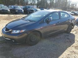 Honda salvage cars for sale: 2015 Honda Civic LX