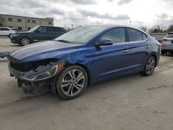 Hyundai Elantra SE Vehiculos salvage en venta: 2017 Hyundai Elantra SE