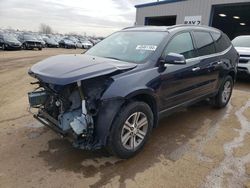 Salvage cars for sale at Elgin, IL auction: 2017 Chevrolet Traverse LT