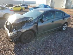 Honda Civic LX salvage cars for sale: 2013 Honda Civic LX