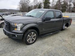 Salvage trucks for sale at Concord, NC auction: 2017 Ford F150 Supercrew