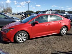 Toyota salvage cars for sale: 2020 Toyota Corolla LE