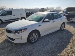 Salvage cars for sale from Copart Kansas City, KS: 2016 KIA Optima LX