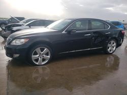 Salvage cars for sale at Grand Prairie, TX auction: 2010 Lexus LS 460