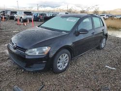 Salvage cars for sale at Magna, UT auction: 2017 Volkswagen Golf S