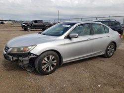 Salvage cars for sale from Copart Houston, TX: 2013 Honda Accord LX
