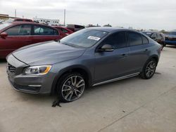 Salvage cars for sale at Grand Prairie, TX auction: 2016 Volvo S60 Cross Country T5