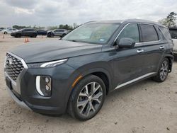 Salvage cars for sale at Houston, TX auction: 2021 Hyundai Palisade Limited