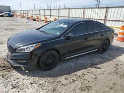 Salvage cars for sale at Haslet, TX auction: 2017 Hyundai Sonata Sport