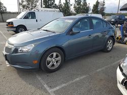 Salvage cars for sale from Copart Rancho Cucamonga, CA: 2012 Chevrolet Cruze LT