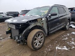 Salvage cars for sale at Elgin, IL auction: 2020 Ford Explorer XLT