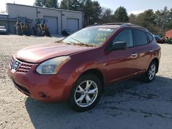 Salvage cars for sale from Copart Mendon, MA: 2010 Nissan Rogue S