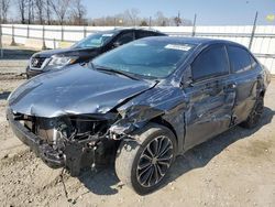 Salvage cars for sale at Spartanburg, SC auction: 2016 Toyota Corolla L