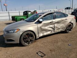 Salvage cars for sale at Greenwood, NE auction: 2015 Ford Fusion Titanium