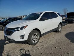 Salvage cars for sale from Copart Kansas City, KS: 2020 Chevrolet Equinox LS