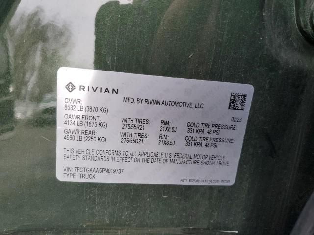 2023 Rivian R1T Adventure