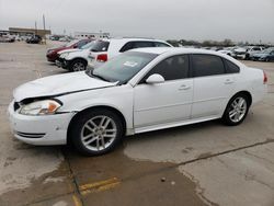 Salvage cars for sale from Copart Grand Prairie, TX: 2013 Chevrolet Impala LT