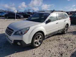 Salvage cars for sale at West Warren, MA auction: 2013 Subaru Outback 2.5I Limited