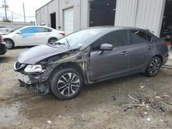 Salvage cars for sale from Copart Jacksonville, FL: 2015 Honda Civic EX