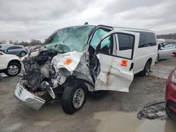 Salvage cars for sale from Copart Cahokia Heights, IL: 2017 Chevrolet Express G3500 LT