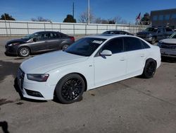 Salvage cars for sale from Copart Littleton, CO: 2014 Audi A4 Premium Plus