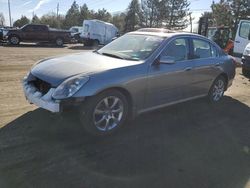 Infiniti salvage cars for sale: 2005 Infiniti G35