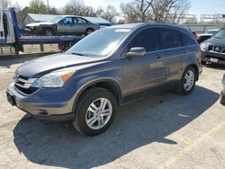 Salvage cars for sale from Copart Wichita, KS: 2011 Honda CR-V EXL