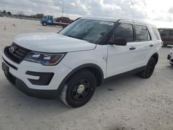 Ford Explorer salvage cars for sale: 2019 Ford Explorer Police Interceptor