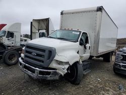 Salvage trucks for sale at Gainesville, GA auction: 2013 Ford F750 Super Duty