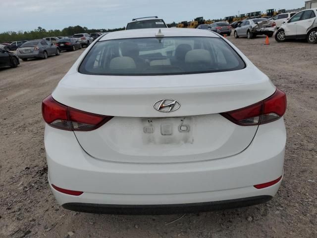 2016 Hyundai Elantra SE