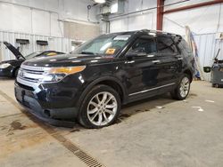 Salvage cars for sale from Copart Mcfarland, WI: 2013 Ford Explorer XLT