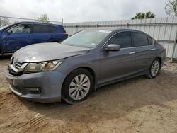 Salvage cars for sale from Copart Houston, TX: 2014 Honda Accord EX