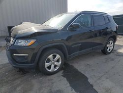 Salvage cars for sale at Duryea, PA auction: 2018 Jeep Compass Latitude