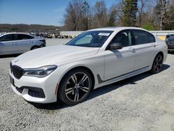 BMW salvage cars for sale: 2018 BMW 750 XI