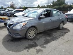 Nissan Vehiculos salvage en venta: 2016 Nissan Versa S