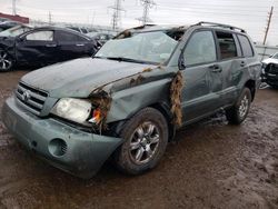 Salvage cars for sale at Elgin, IL auction: 2005 Toyota Highlander Limited