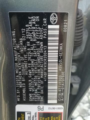 2012 Toyota Camry Base