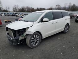 Salvage cars for sale at Grantville, PA auction: 2016 KIA Sedona EX
