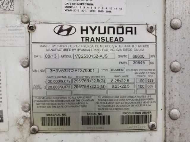 2014 Hyundai Trailer