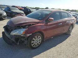 Vehiculos salvage en venta de Copart San Antonio, TX: 2015 Nissan Sentra S