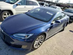 Salvage cars for sale at Cahokia Heights, IL auction: 2017 Tesla Model S