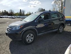 Salvage cars for sale from Copart Portland, OR: 2014 Honda CR-V LX