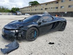 Salvage cars for sale at Opa Locka, FL auction: 2014 Mclaren Automotive MP4-12C Spider
