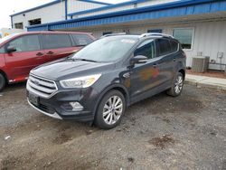 Ford Escape Titanium salvage cars for sale: 2017 Ford Escape Titanium