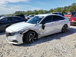 Honda Accord salvage cars for sale: 2022 Honda Accord Sport SE