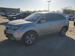 Salvage cars for sale at Wilmer, TX auction: 2010 Acura MDX Technology