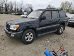 Salvage cars for sale from Copart Baltimore, MD: 1999 Toyota Land Cruiser
