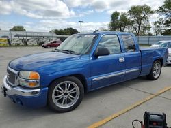 Salvage cars for sale at Sacramento, CA auction: 2004 GMC New Sierra C1500
