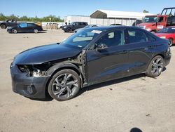 Salvage cars for sale at Fresno, CA auction: 2022 Audi A3 Premium Plus
