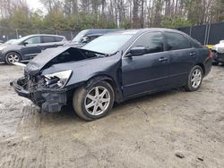 Honda salvage cars for sale: 2003 Honda Accord EX